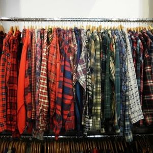 BUNDLE FLANNELS & PLAIDS