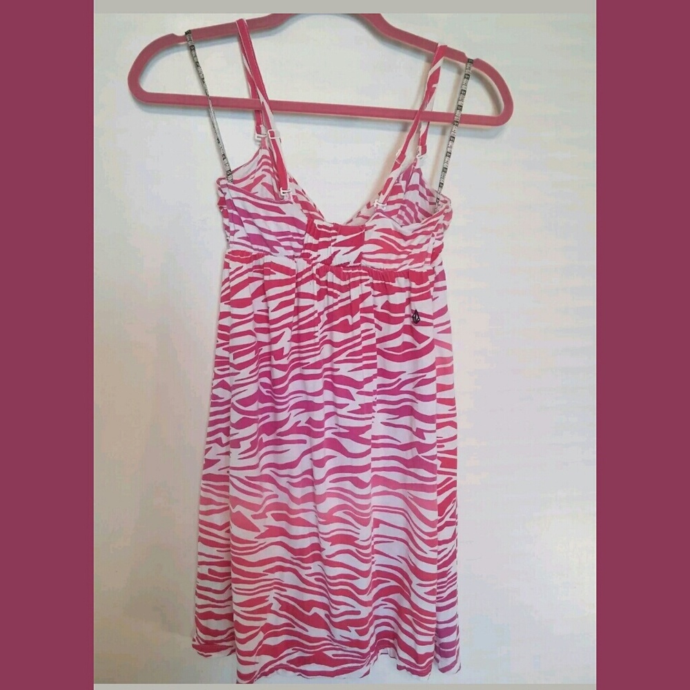 Volcom Zebra City Sundress Junior's Medium