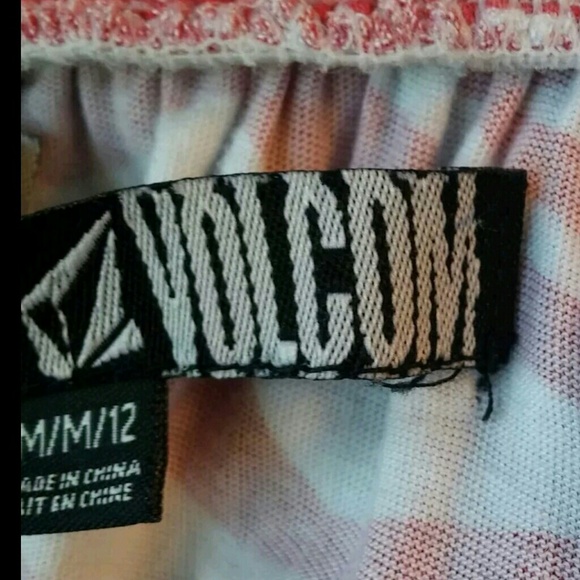 Volcom Zebra City Sundress Junior's Medium - Picture 4 of 5