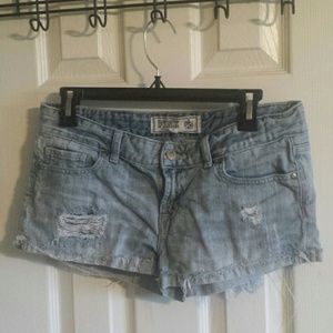 Women's denim Pink shorts
