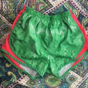 "Watermelon" Nike running shorts XS