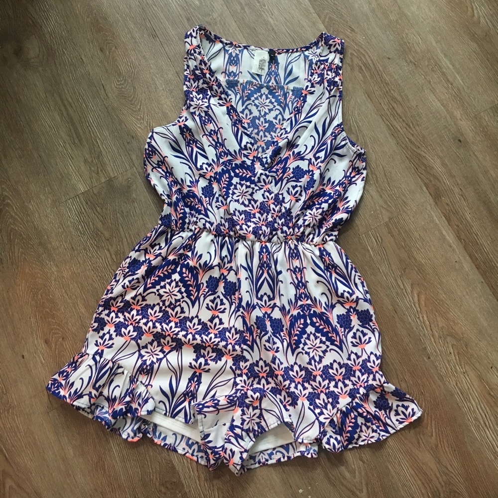 Floral romper
