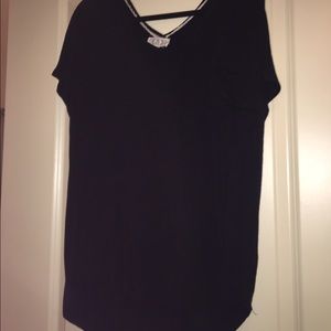 Baggy, black T shirt