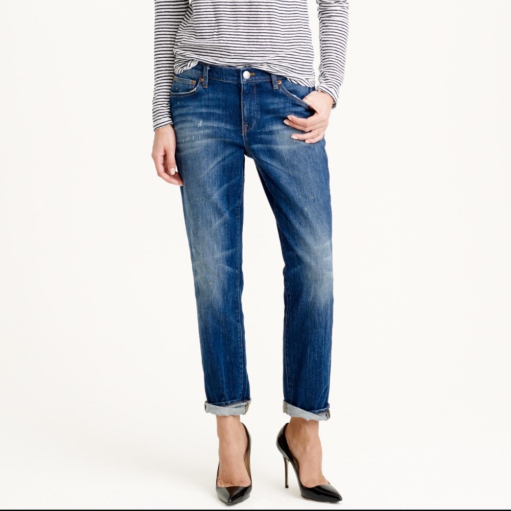 CLEARANCE J. Crew Broken In Boyfriend Jean