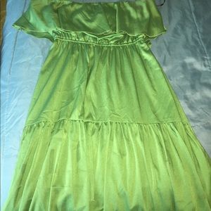 XOXO STRAPLESS DRESS