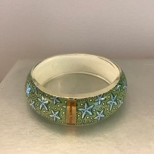 Vineyard Vines green&blue Starfish Bangle
