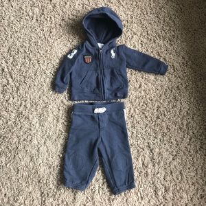 6 month Ralph Lauren polo set