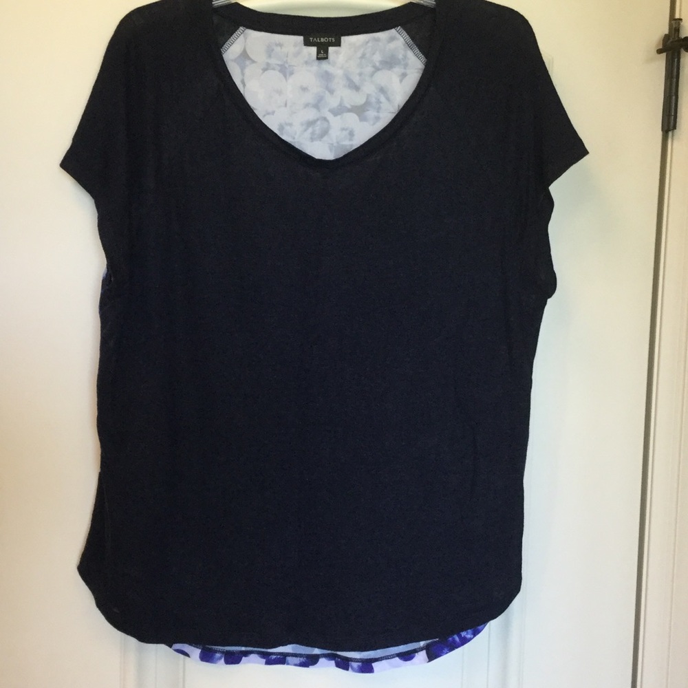 Double patterned Talbots top