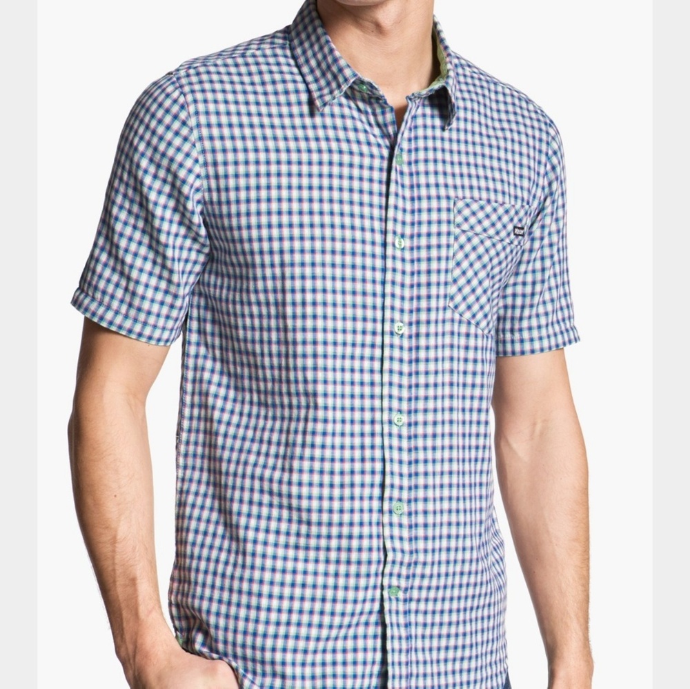 Volcom Lanford short sleeve button down woven