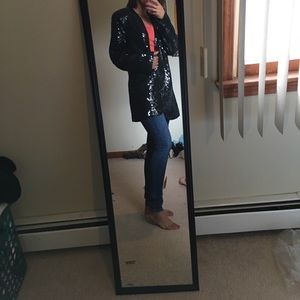 Oleg Cassini Silk beaded jacket