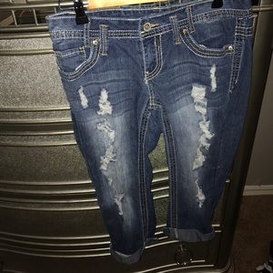 Rue 21 cropped pants size 5/6