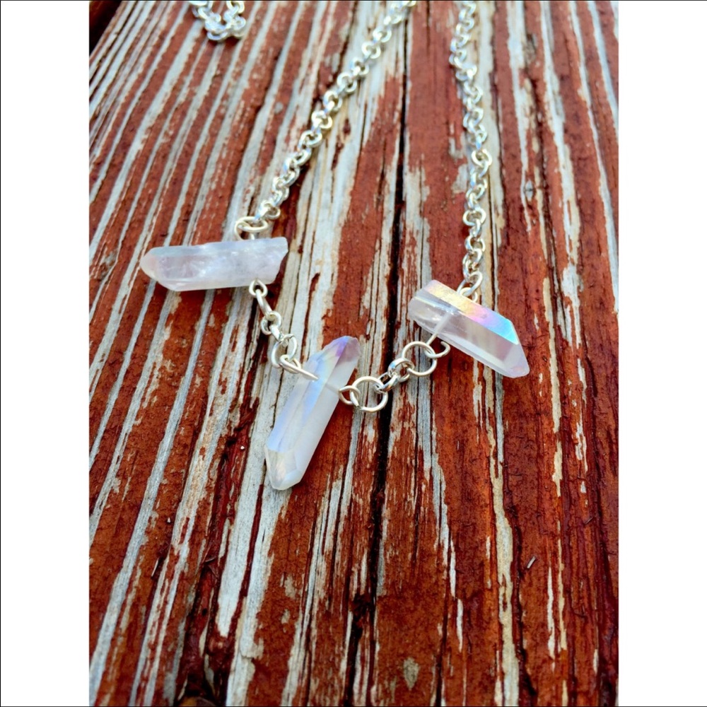 ✨Angel Aura Quartz Necklace 😇