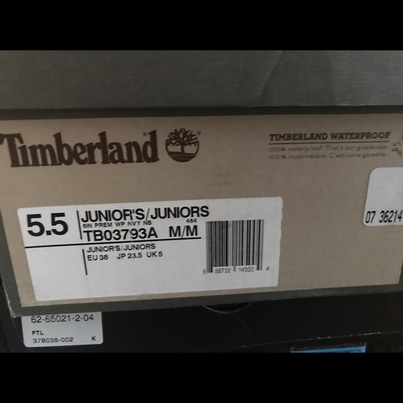 Navy Blue Timberland