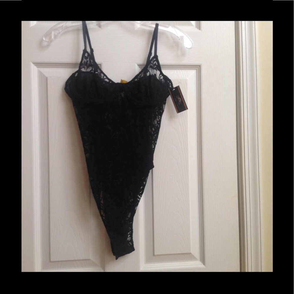 Just elegant black lingerie