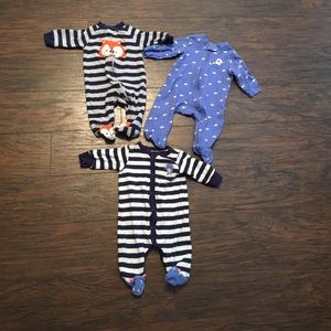 Carter's 3 Month Pajama Bundle EUC