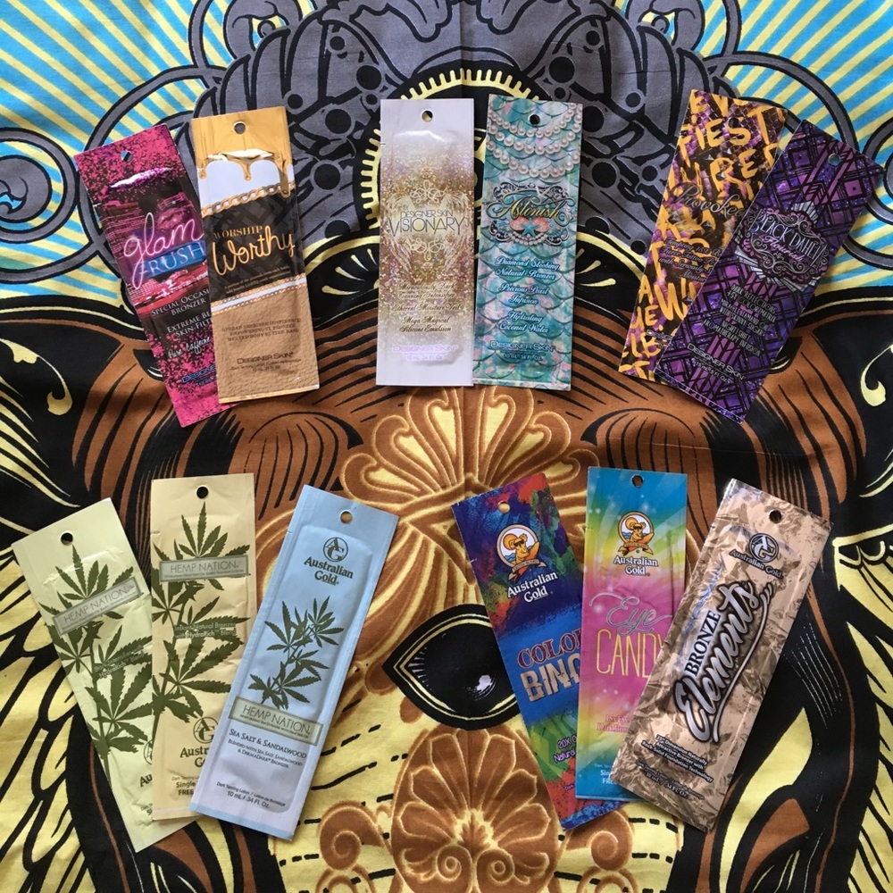 Bundle of Tanning Lotion Samples