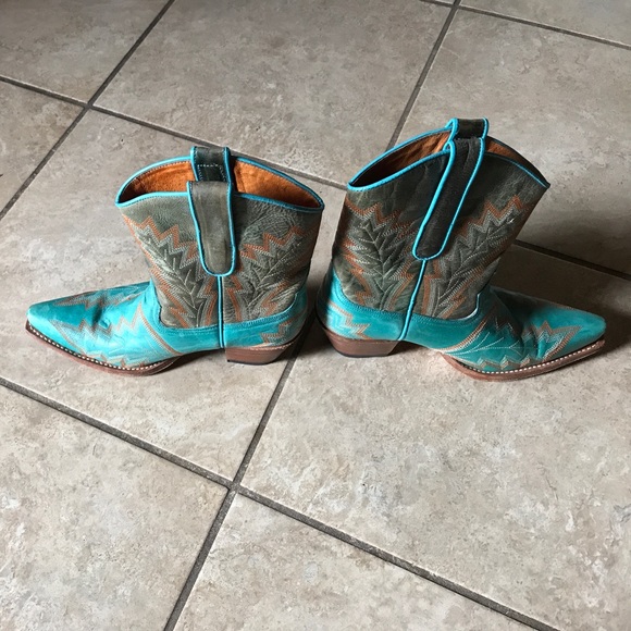 Frye Shoes Frye Boots Booties Turquoise Pointy Toe Poshmark