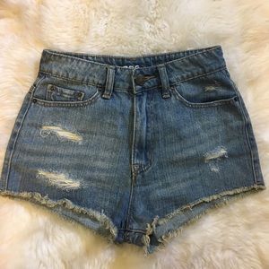 Urban Outfitters high waisted denim shorts