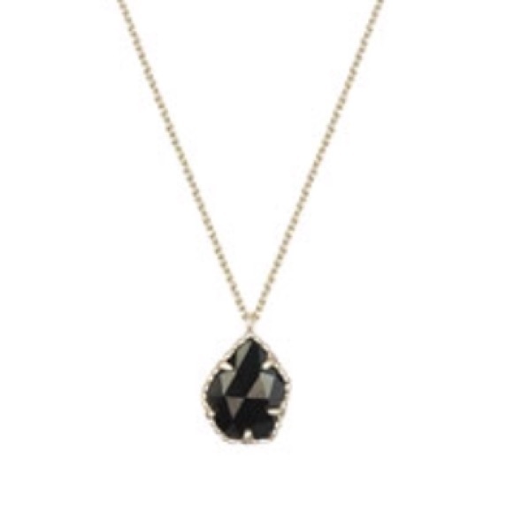 Kendra Scott Jewelry - NWT Kendra Scott Catherine Necklace Gold & Black