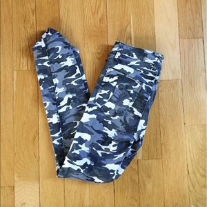 UO High Waisted Camo Jeans