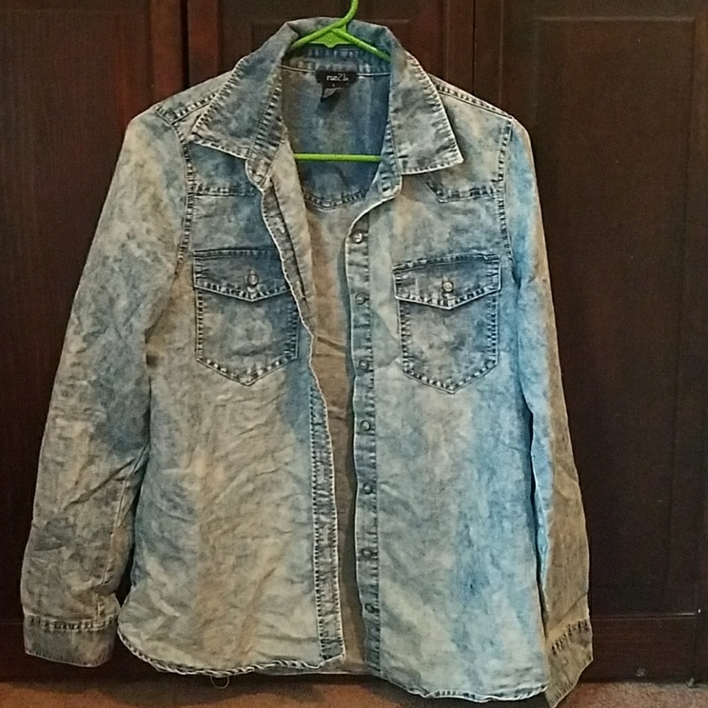 Denim top
