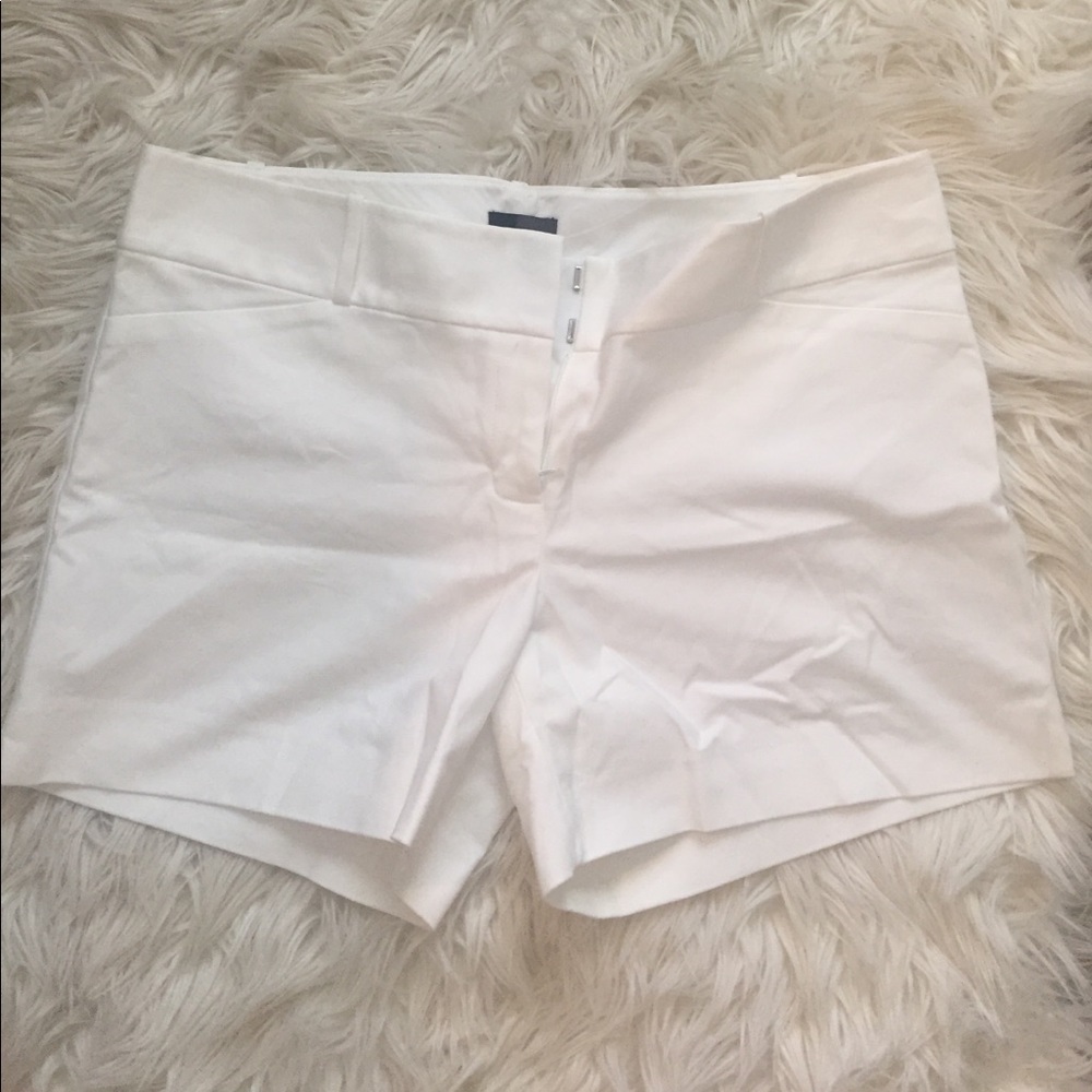 The limited dressy white shorts