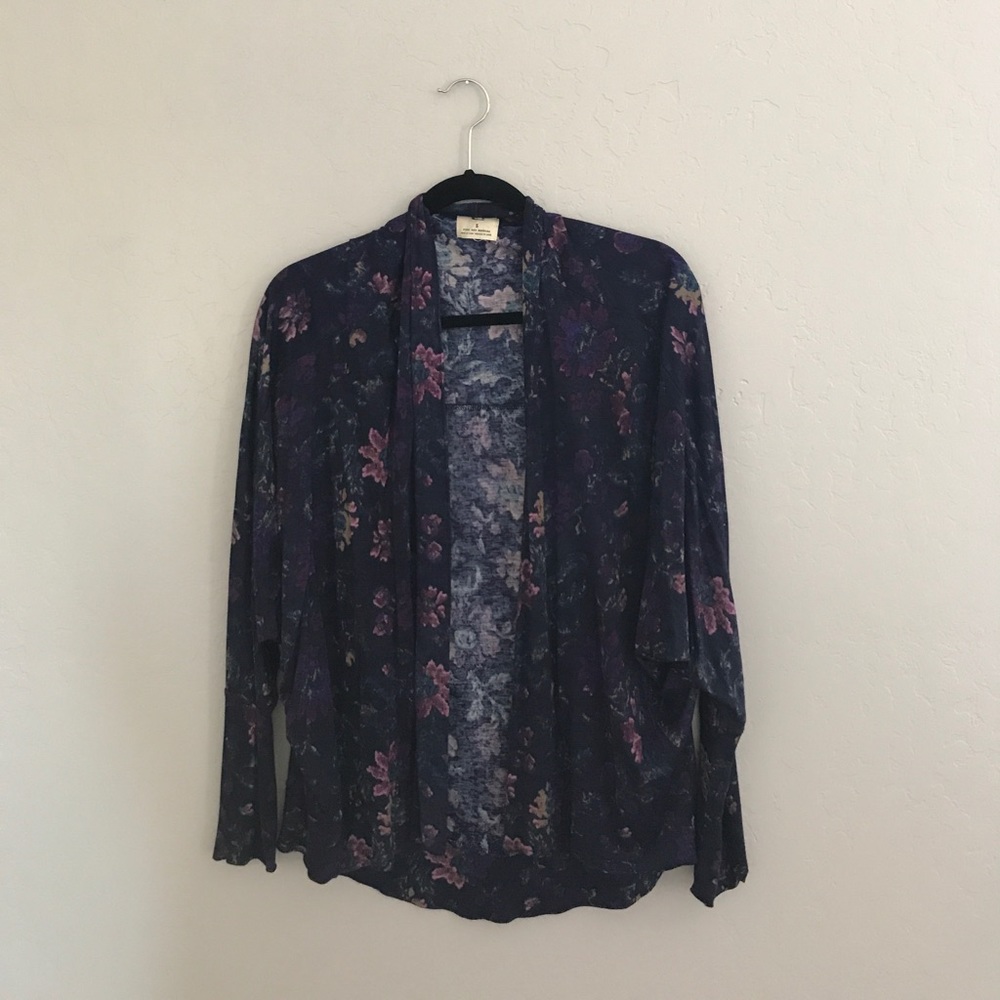 Urban Outfitters Lightweight Floral Cardigan