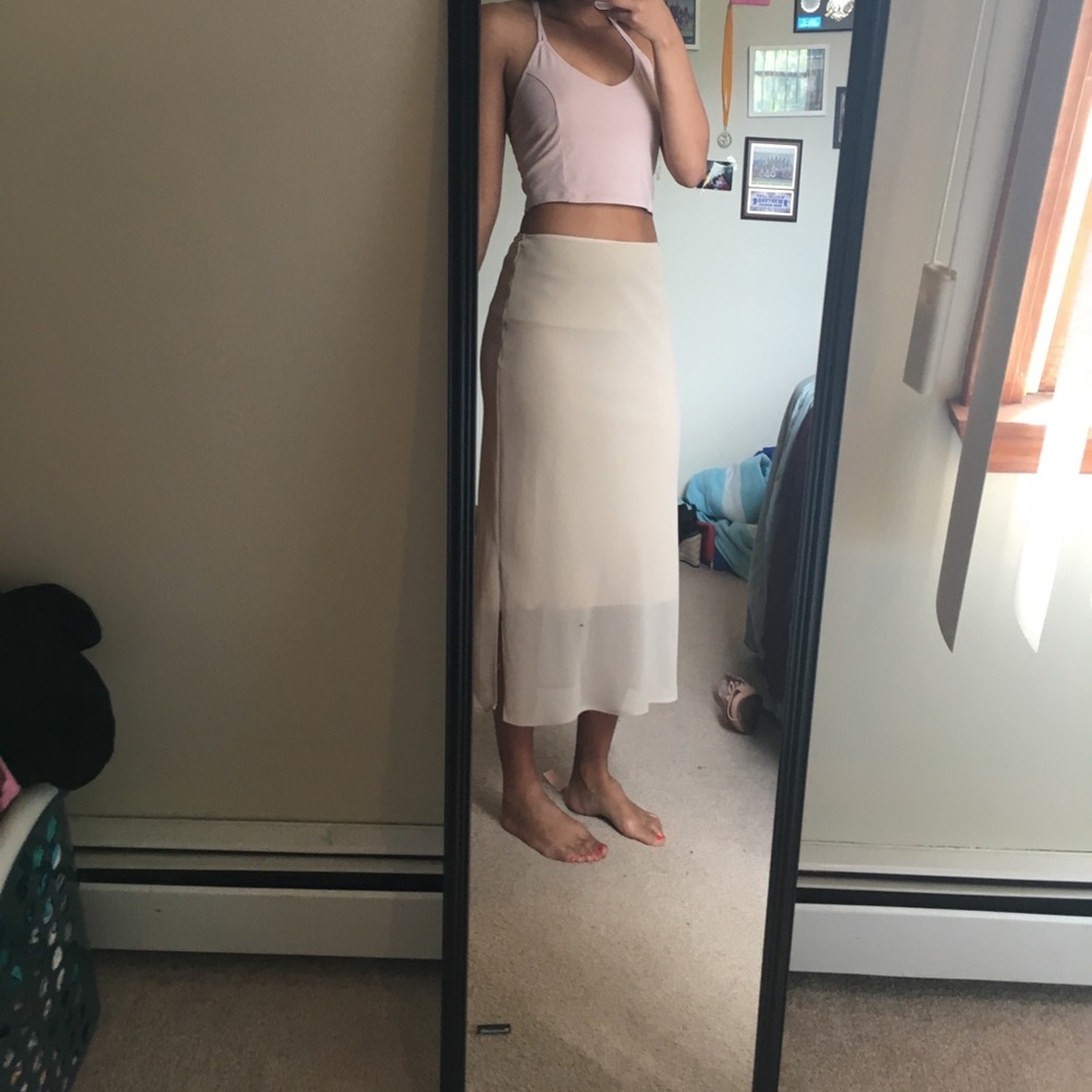 Vintage forever 21 midi skirt
