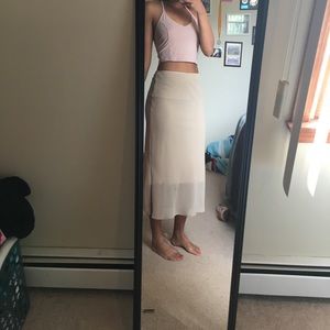 Vintage forever 21 midi skirt