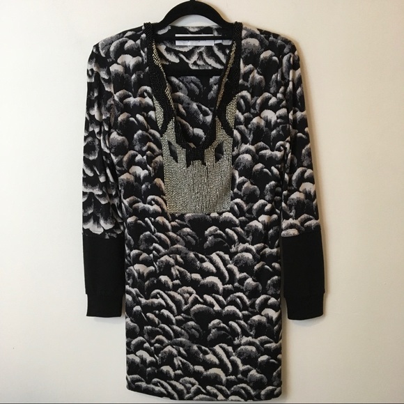 tbags los angeles Dresses & Skirts - t-bags Los Angeles Heavily Beaded Tunic Top