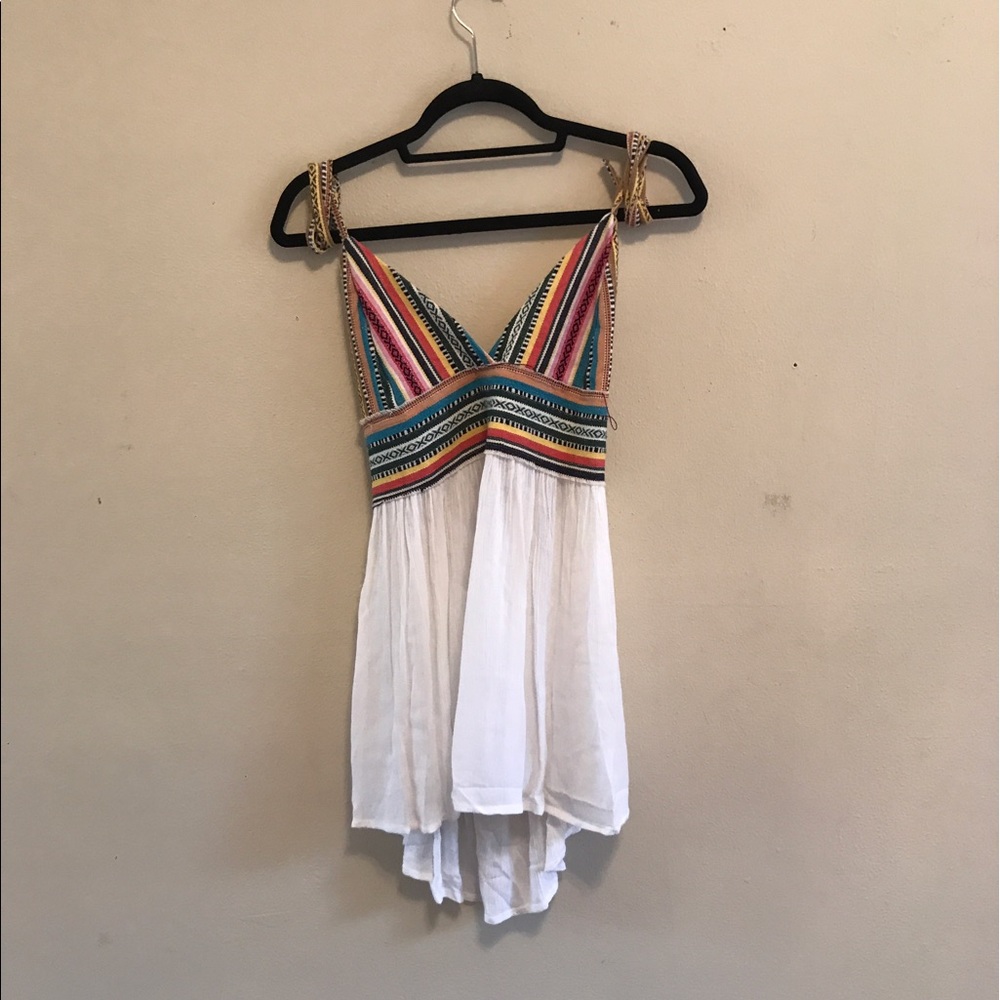 Halter dress! (Straps are tied to see pattern)