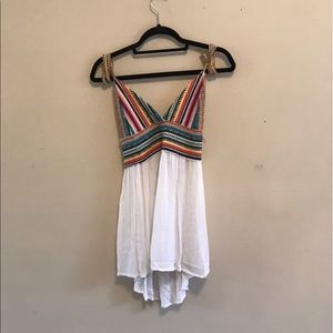 Halter dress! (Straps are tied to see pattern)
