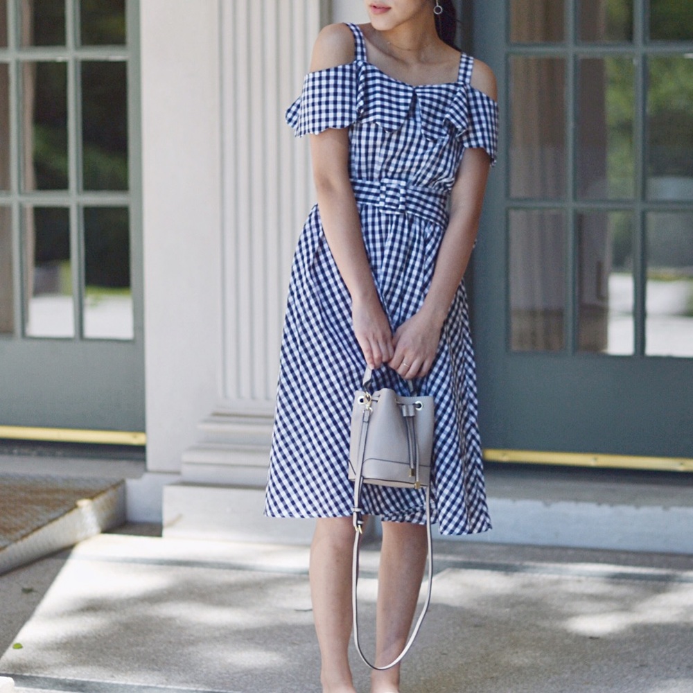 Off the shoulder dress