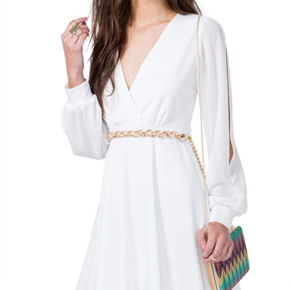 White dress