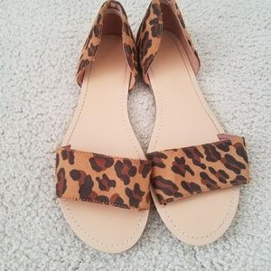 Cheetah slip ons