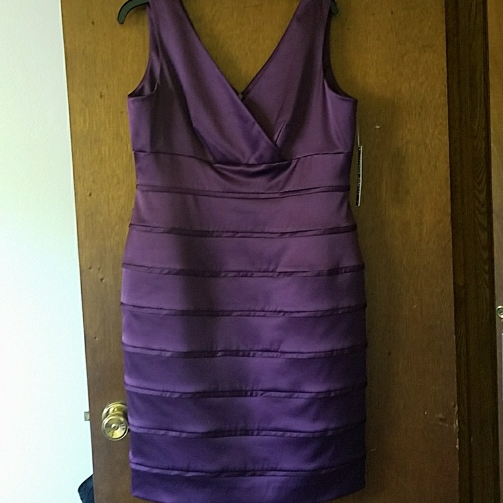 Purple dress formal occasion or party