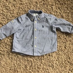 6 month Ralph Lauren button down