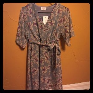 Sienna Sky Vintage Style Floral Print Dress