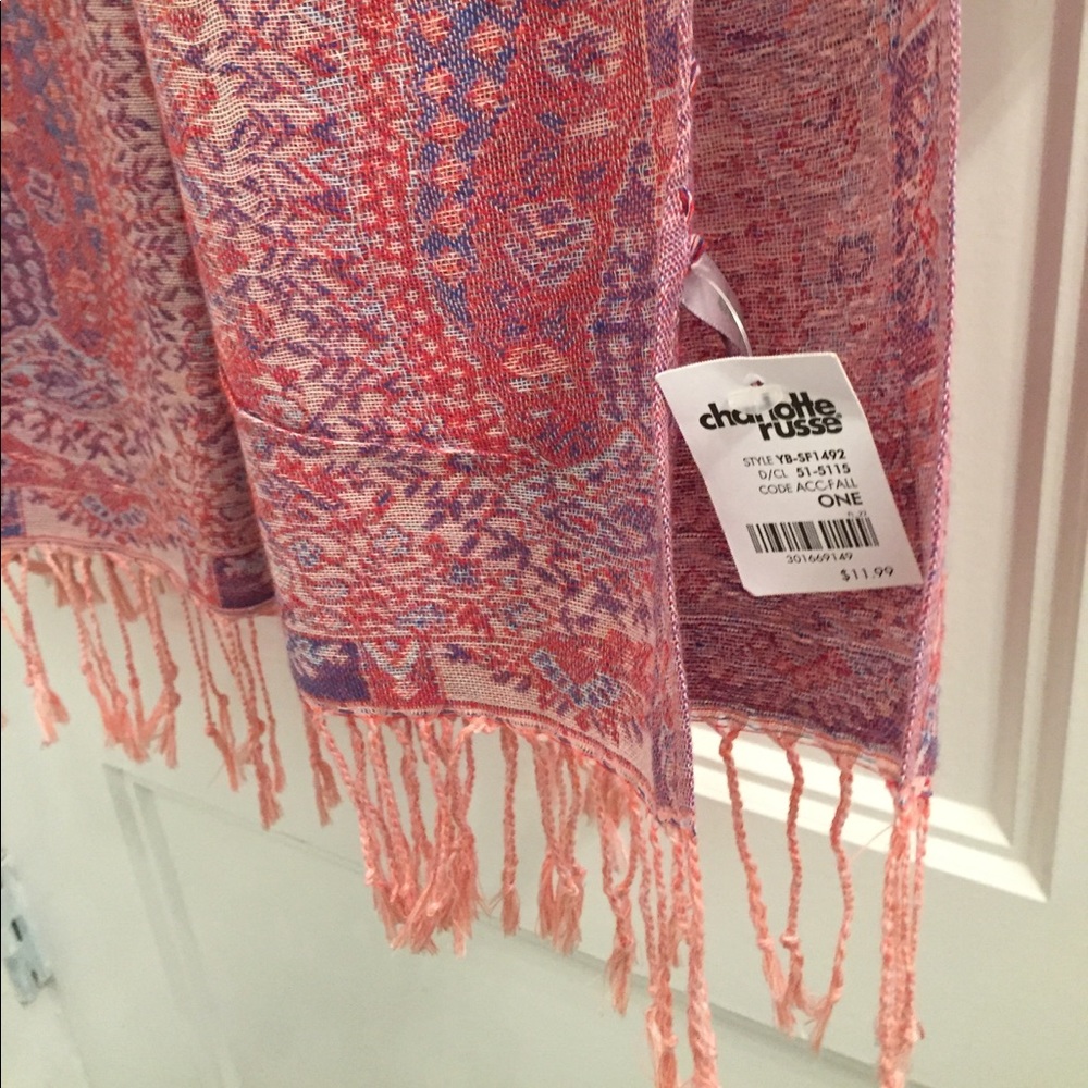 Pink Purple Scarf