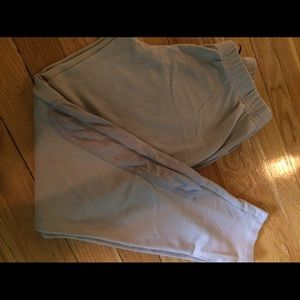 Benetton riding pants- looking tan cotton joggers