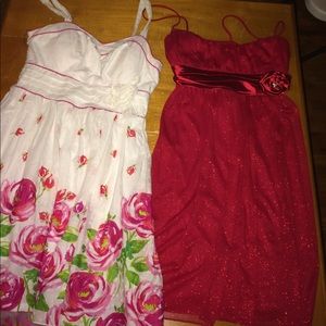 2 dressy Juniors dresses