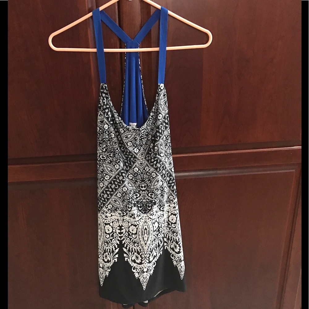 Black & White Floral Dress