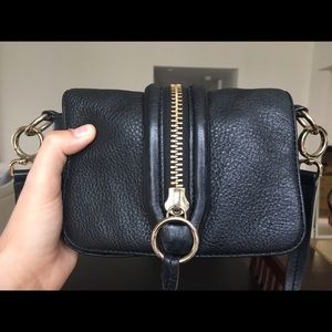 Black Rebecca Minkoff cross body bag