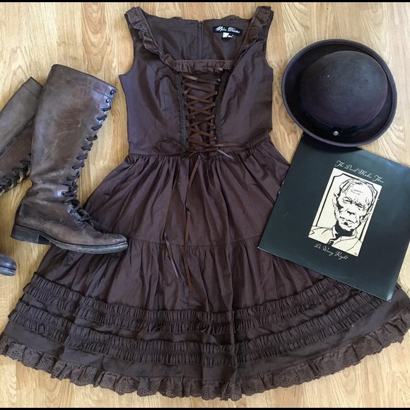 ModCloth Dresses & Skirts - 🦇Steampunk Dress🦇