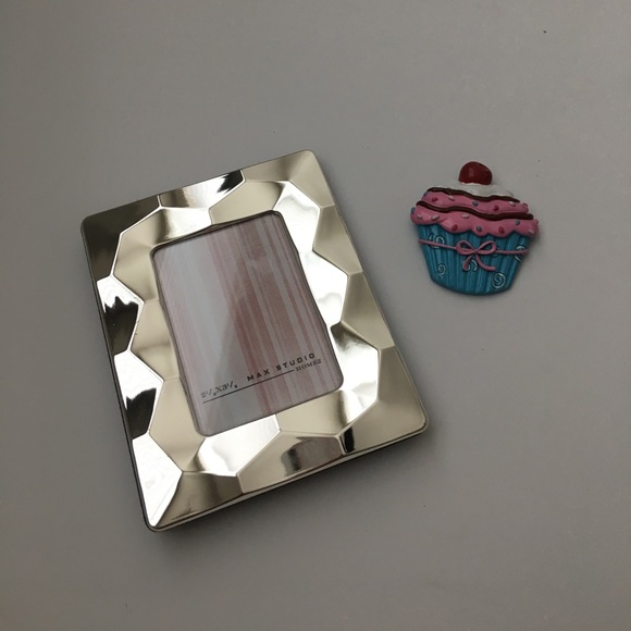 Max Studio Accents Home Picture Frame Cupcake Magnet Poshmark