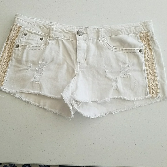 Vanilla Star Denim - ⚡🎈➡️White Denim Shorts Junior