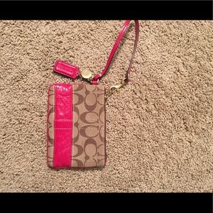 Coach Wristlet