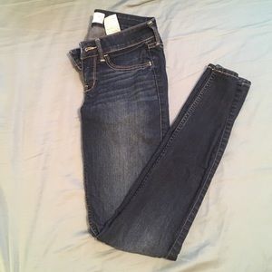 Super Skinny Dark Wash Hollister Jeggings