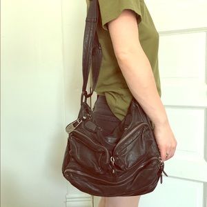 Sissi Rossi soft leather shoulder bag