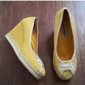 💝Steve Madden canvas wedges MUST BUNDLE